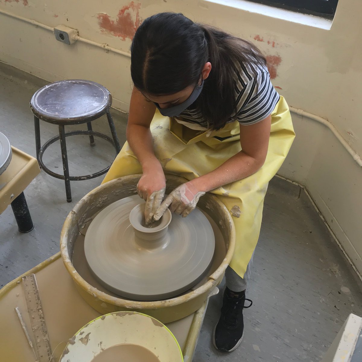 PrincipalNSS's tweet photo. Incredible creations happening in Ms Lee’s ceramics class this fall.  What talent!  #nssrocks https://t.co/RbhXcmgvpc