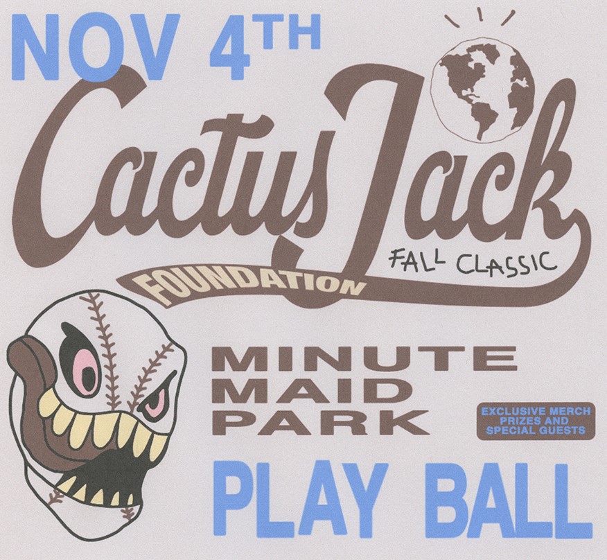 Houston Astros on Twitter ".trvisXX and the Cactus Jack Foundation