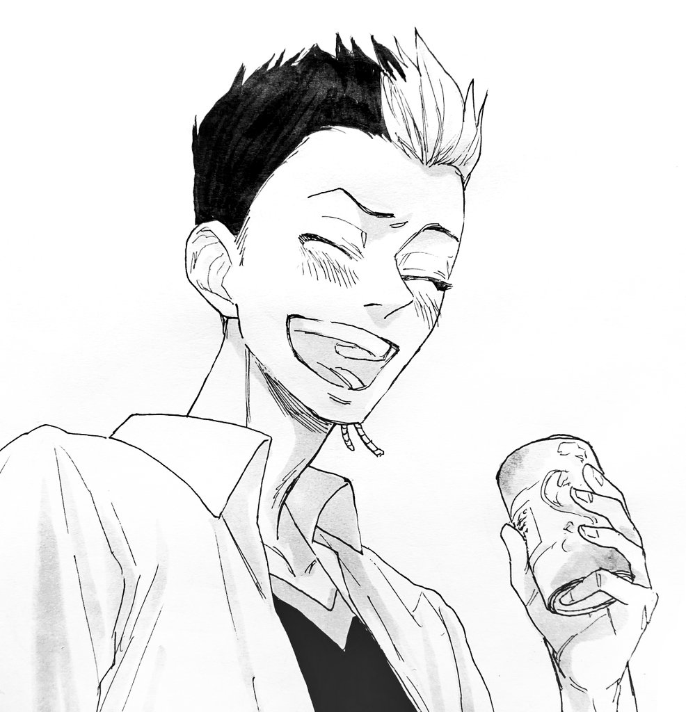 無いのはわかってるけどどうしても見たかったシリーズ②普通に笑い合う半間と稀咲 #東卍FA 