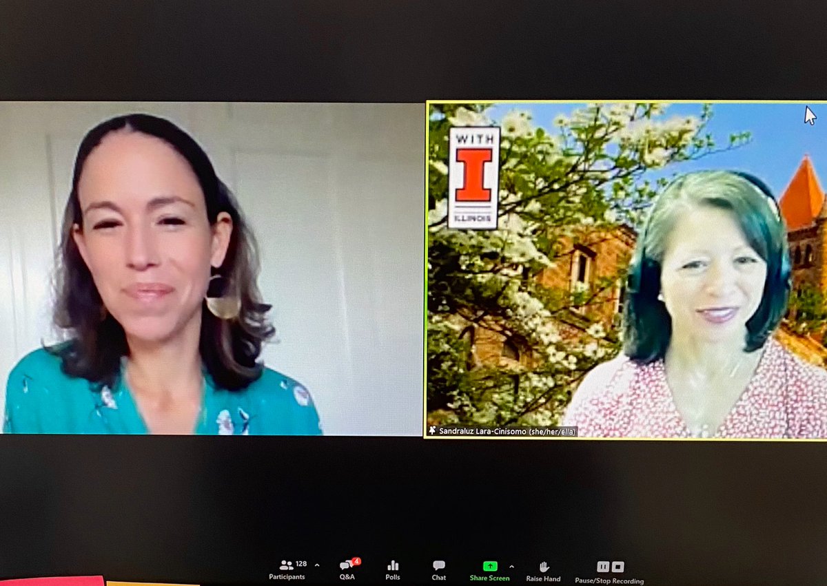 Very informative keynote by Dr. Abbie Goldberg on LGBTQ and Adoptive parents and parental mental health with Q&amp;A moderated by Dr. Sandraluz Lara-Cinisomo. Thank you Dr. Goldberg!