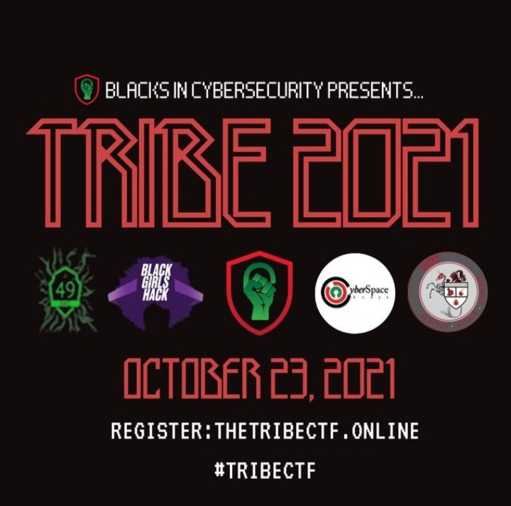 SpaceYaCyber's tweet photo. #TribeCTF kicks off tomorrow. Have you registered? If you haven't done so, quickly head over to https://t.co/RV1zTAEvsG. https://t.co/j5OvBROcQ6