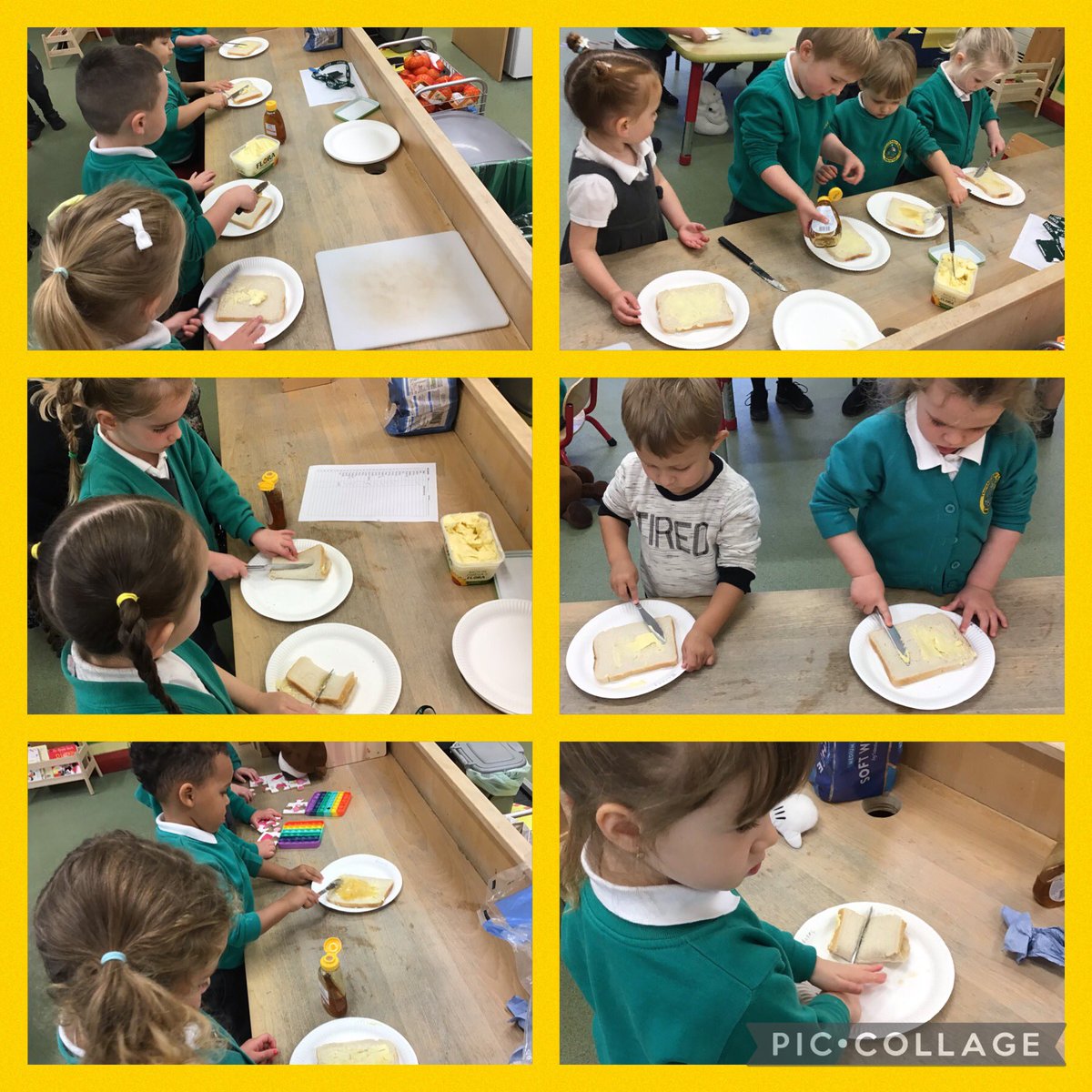 NurseryTps's tweet photo. #NurseryTPS have been making honey sandwiches ready to eat at the teddy bears picnic #onetwobucklemyshoe #HW #HCI @ThornhillPS @CSC_FP https://t.co/JZroX5JHdB