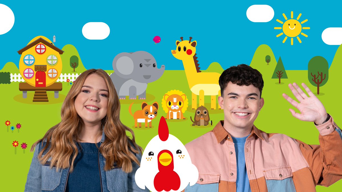 criwCYW's tweet photo. 👋 Croeso mawr i Cati a Griff, cyflwynwyr newydd Cyw!
Cofiwch wylio Cati, Griff, Huw, Elin a holl griw Cyw o 06:00 bob bore ar @S4C
Darllenwch mwy yma👉 https://t.co/XwNhqAAc8n https://t.co/EHiL5sAw57