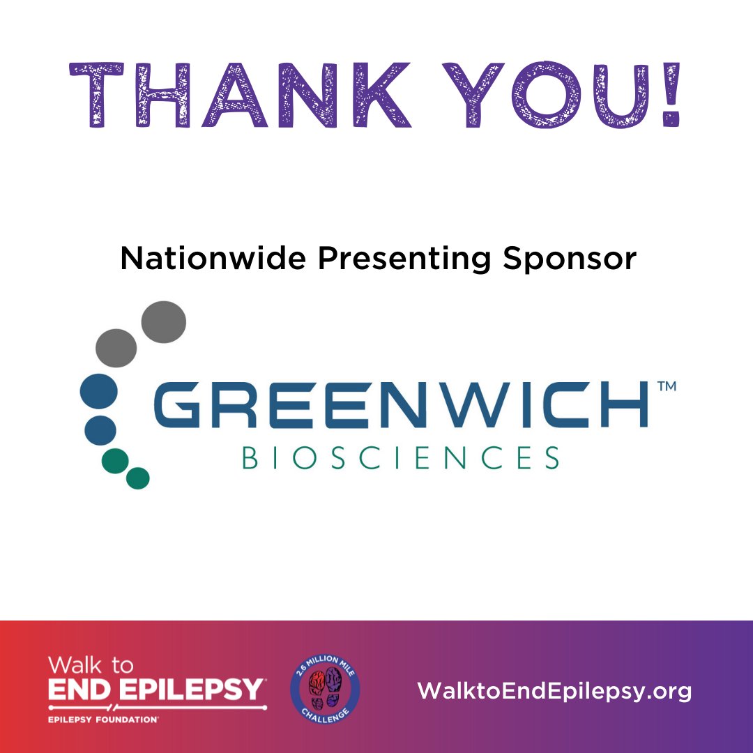 EFCST's tweet photo. Big thank you to Greenwich Biosciences for being a national sponsor for the Walk to END EPILEPSY! Join us this Saturday, October 23rd at Texas A&M Corpus Christi. More info on our website: https://t.co/4VHRpbnBRe
#W2EE #W2EE2021 #coastalbend #corpuschristi #efcst #epilepsy https://t.co/cHA0GjCqbd