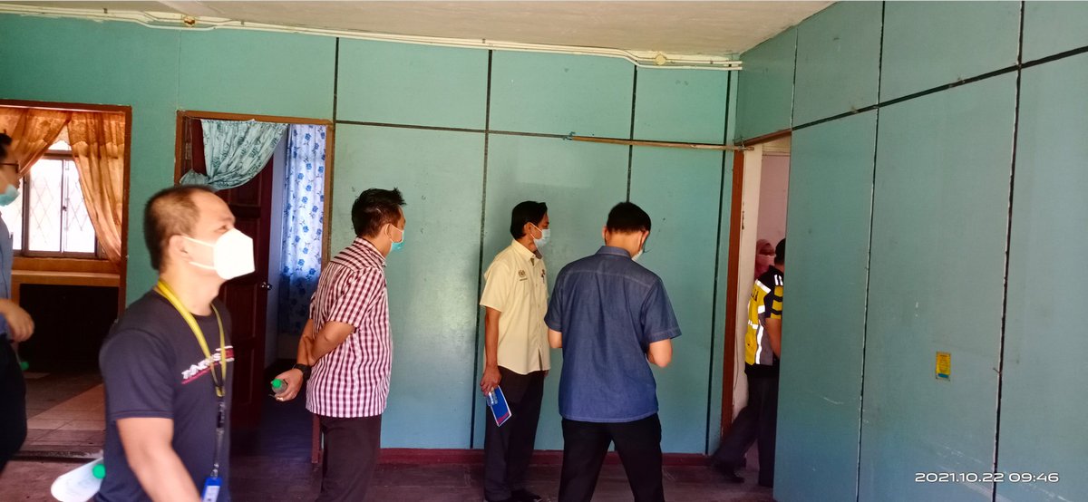 Tony_ash76's tweet photo. Lawatan pemeriksaan tapak di Kuarters Kerajaan Flat Persekutuan Km4, Jalan Tuaran, Kota Kinabalu. @AdtoIr @AdminPpk2 @ajahar @ppk2jkr @JKRMalaysia https://t.co/N9OaPXoShY