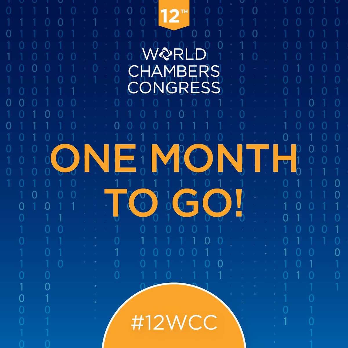 ⏲️ The countdown is on for the largest chamber event of the year, the World Chambers Congress.

#12WCC will descend upon #Dubai from 23-25 Nov. Can't wait to join us in the city of innovation? Neither can we.

Full programme here: bit.ly/3iIpFwL @dubaichamber