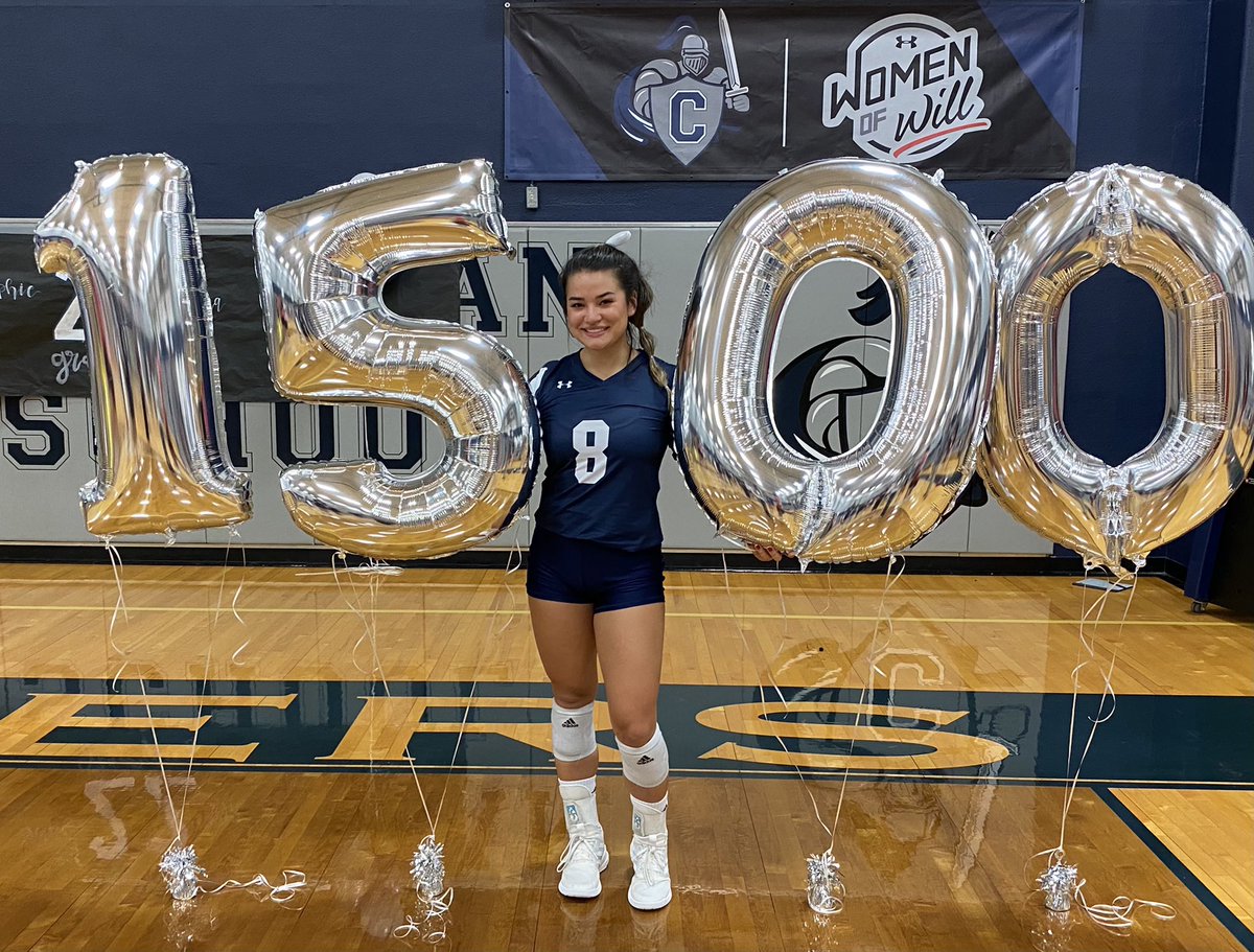 Congrats to Concordia Lutheran senior setter Addy Polk (#TAVHou18Adidas /// St Louis Univ) on 1️⃣5️⃣0️⃣0️⃣ career assists! 

We are so proud of you!

#NextLevel
#ALLINaddy