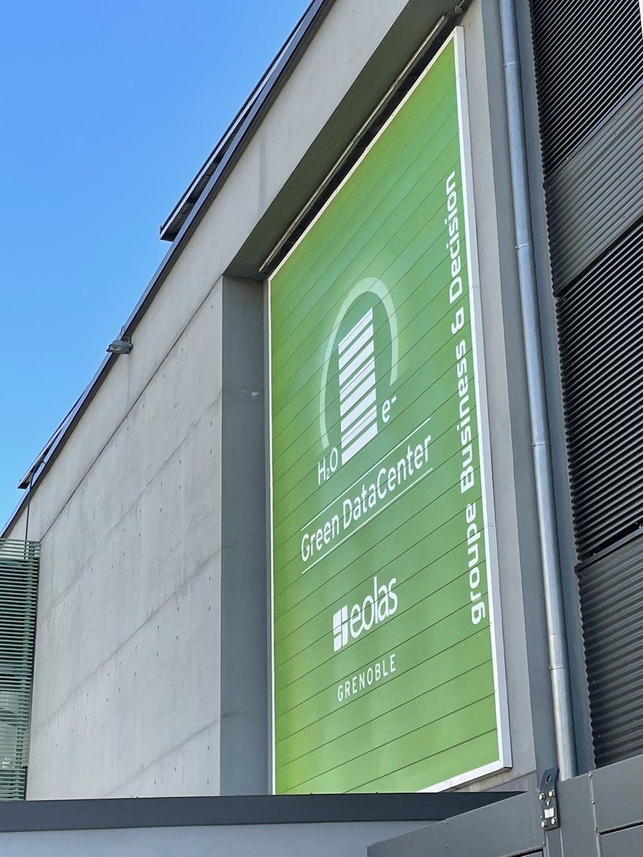 BlanchardMylene's tweet image. Visite tellement riche et passionnante du GreenCenter #Eolas à #grenoble  merci @cedhammer