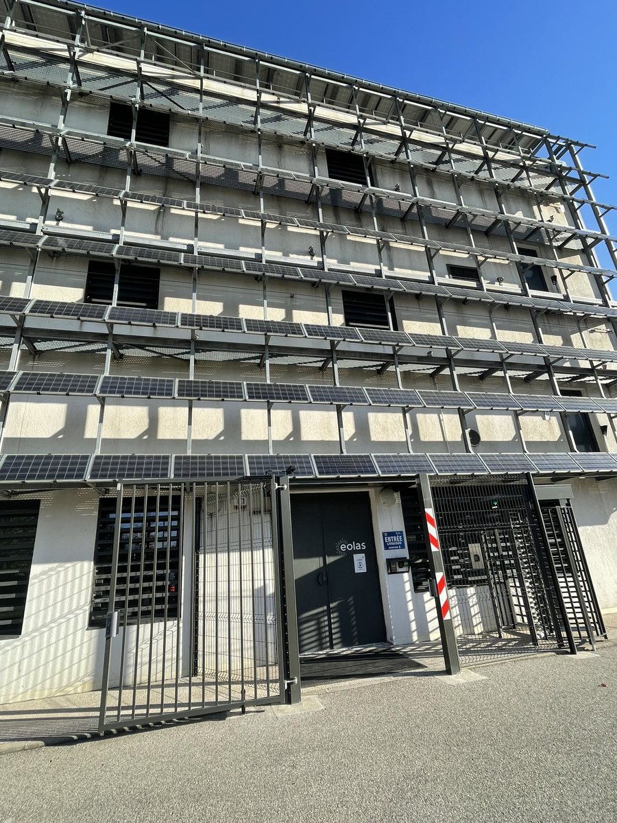 BlanchardMylene's tweet image. Visite tellement riche et passionnante du GreenCenter #Eolas à #grenoble  merci @cedhammer