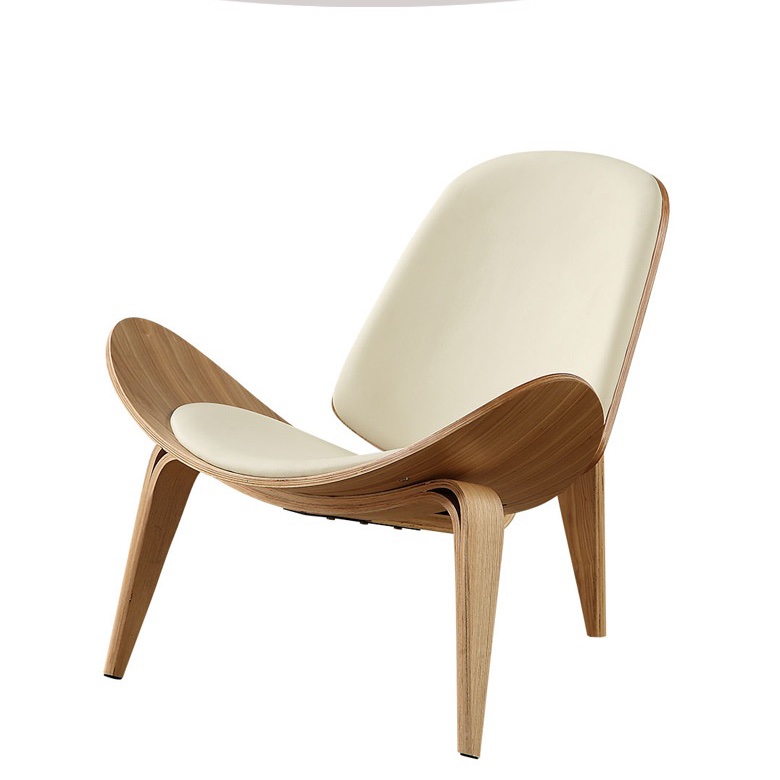 s.click.aliexpress.com/e/_9y4rEz  High Quality Solid Wood Three-Legged Shell Chair. #homedecorideas #interiordesign #livingroom #homelivingroom #dining #MODERN #trendy #تصميم_داخلي #ديكورات_داخلية