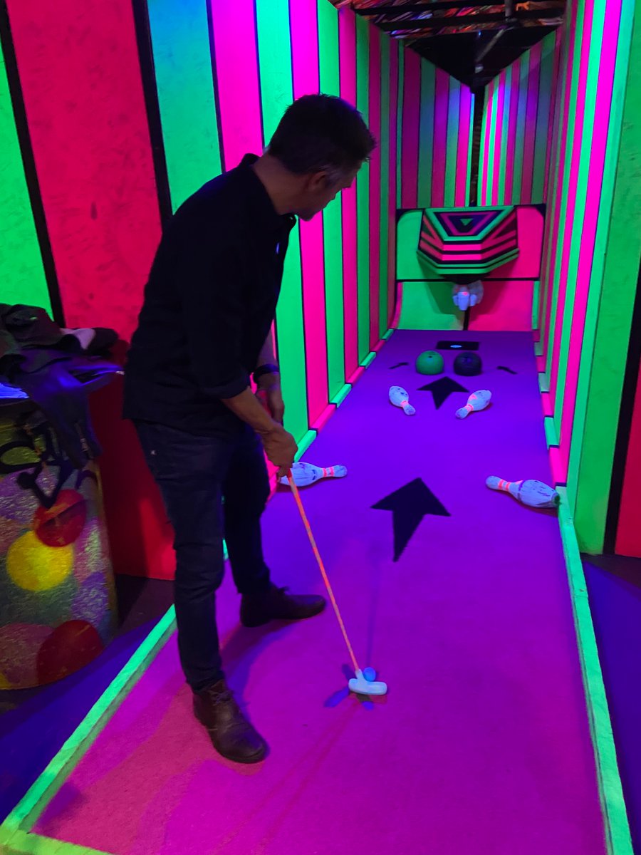 RedConsultUK's tweet image. Team nights out are back!! Yasss!

And what a laugh we had at @golffangglasgow

Such a fun night out and can't wait to go back for a re-match!!

#teambuilding #teamnightout #ThisIsRed #competition #crazygolf #glasgow