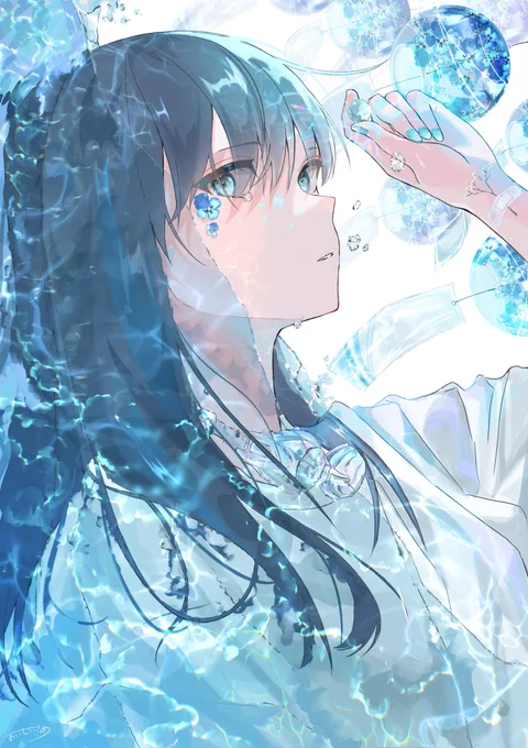私の初のイラスト本「ブルーコンプレックス」の通販を開始しました!
私の今までのイラストが34ページに詰まっています…!🌊
どうぞよろしくお願いいたします!

https://t.co/AY0QAm3PTR 