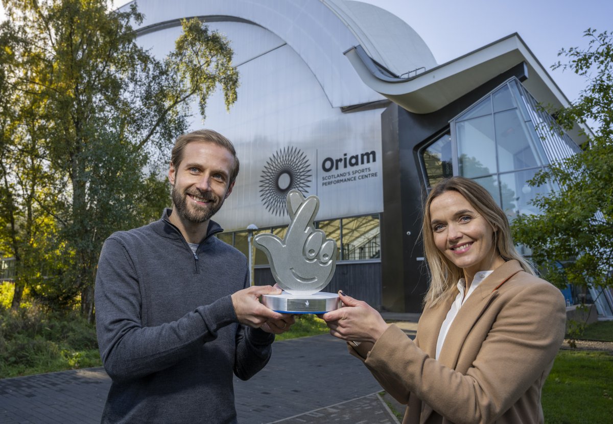 Please join the entire Heriot-Watt team in offering a huge congratulations to Chris Sellar, Head of Delivery at @Oriamscotland, who has just been crowned The National Lottery Award Sport winner 2021! Read more here: bit.ly/3prsnuh #HeriotWattUni #OneWatt #NLAwards