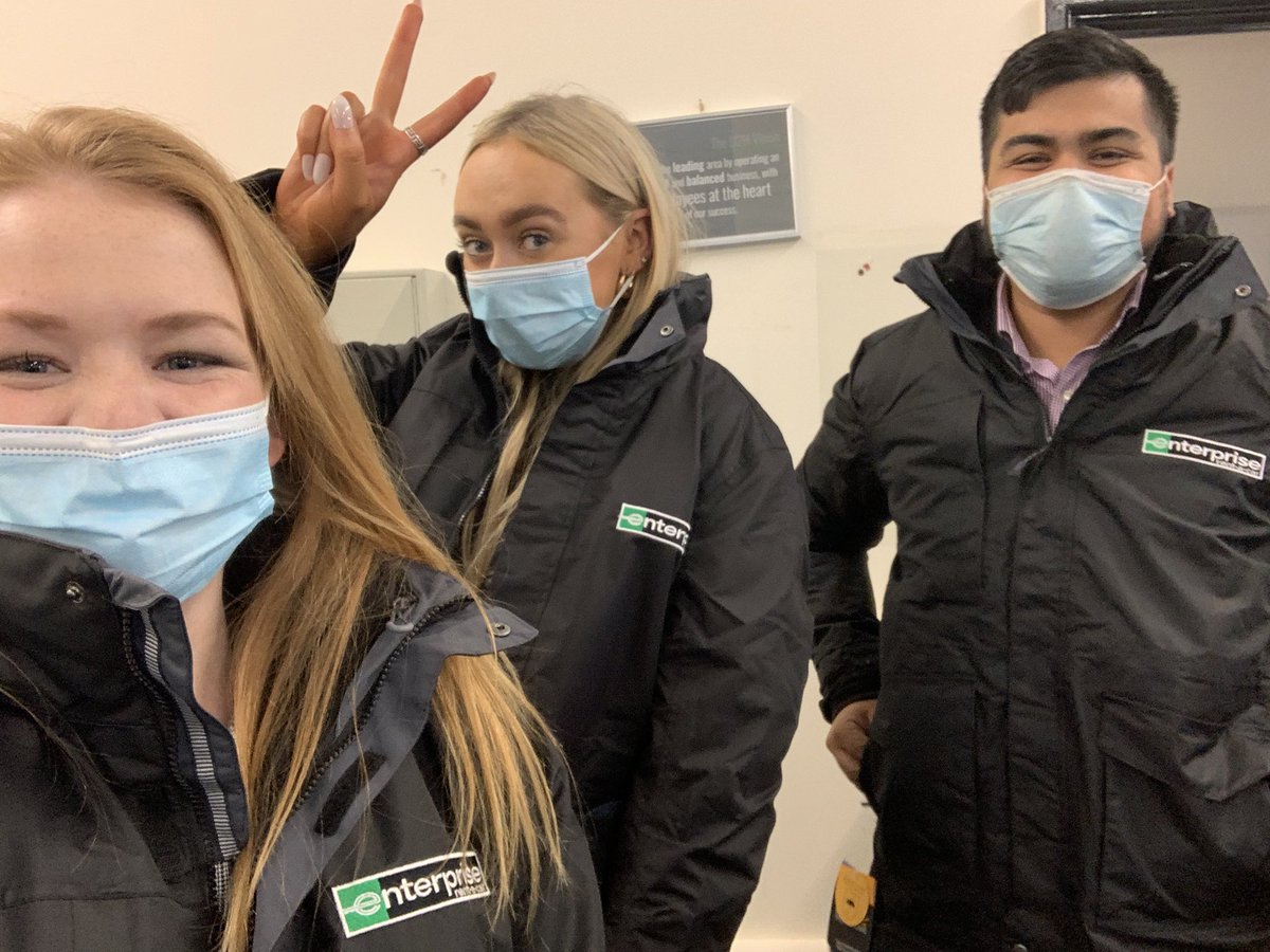 Emily_ERAC's tweet photo. Absolutely loving our Enterpirse Jackets that arrived this morning! Waterproof, warm and looking Sharp ready to give that 5* customer service! #SetUpToWin @pdcfc_ @maisie_erac @ReyadM_ERAC https://t.co/WvcUS8uZTf