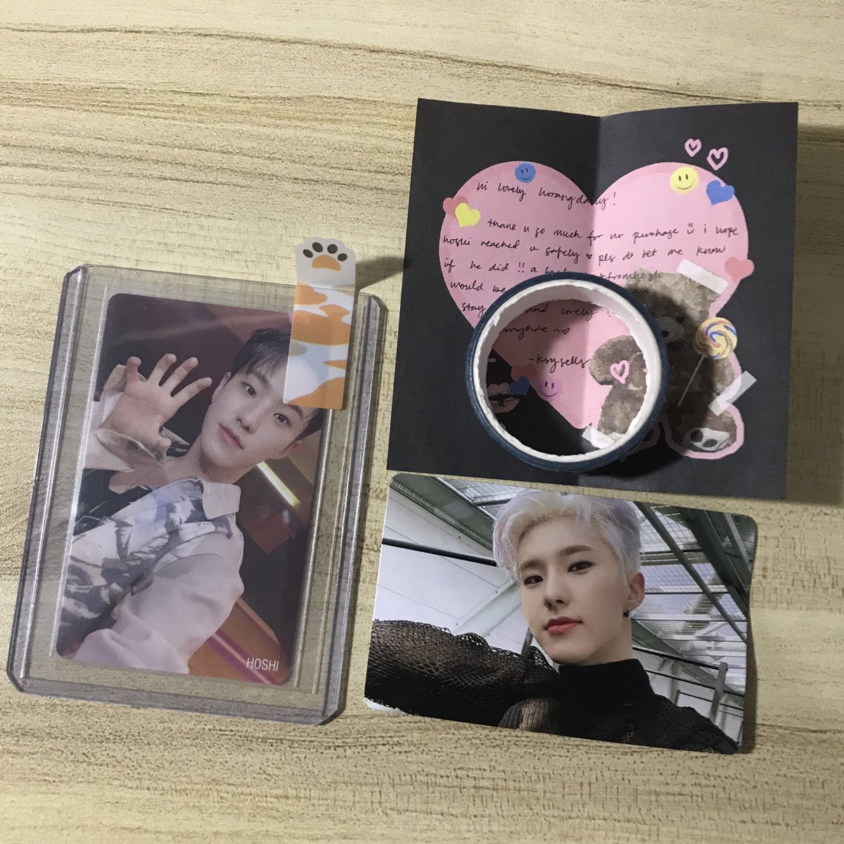 horangdaily's tweet photo. 🧾 #gastosdaily

another horanghae mail! 🐯 thank you so much @ksysells for handling the tingi and packing hoshi securely 💗rawr #fromhosh https://t.co/Wa5zW23wbK