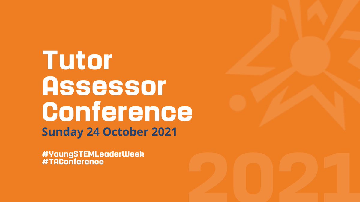 YoungSTEMLeader's tweet photo. We're so excited for Sunday's #TAConference to kick off #YoungSTEMLeaderWeek

The conference is free, live-streamed on YouTube, and open to any Tutor Assessor in Scotland. 

Book your space now
https://t.co/ZsUj4bG7hM https://t.co/91NJIcHseo