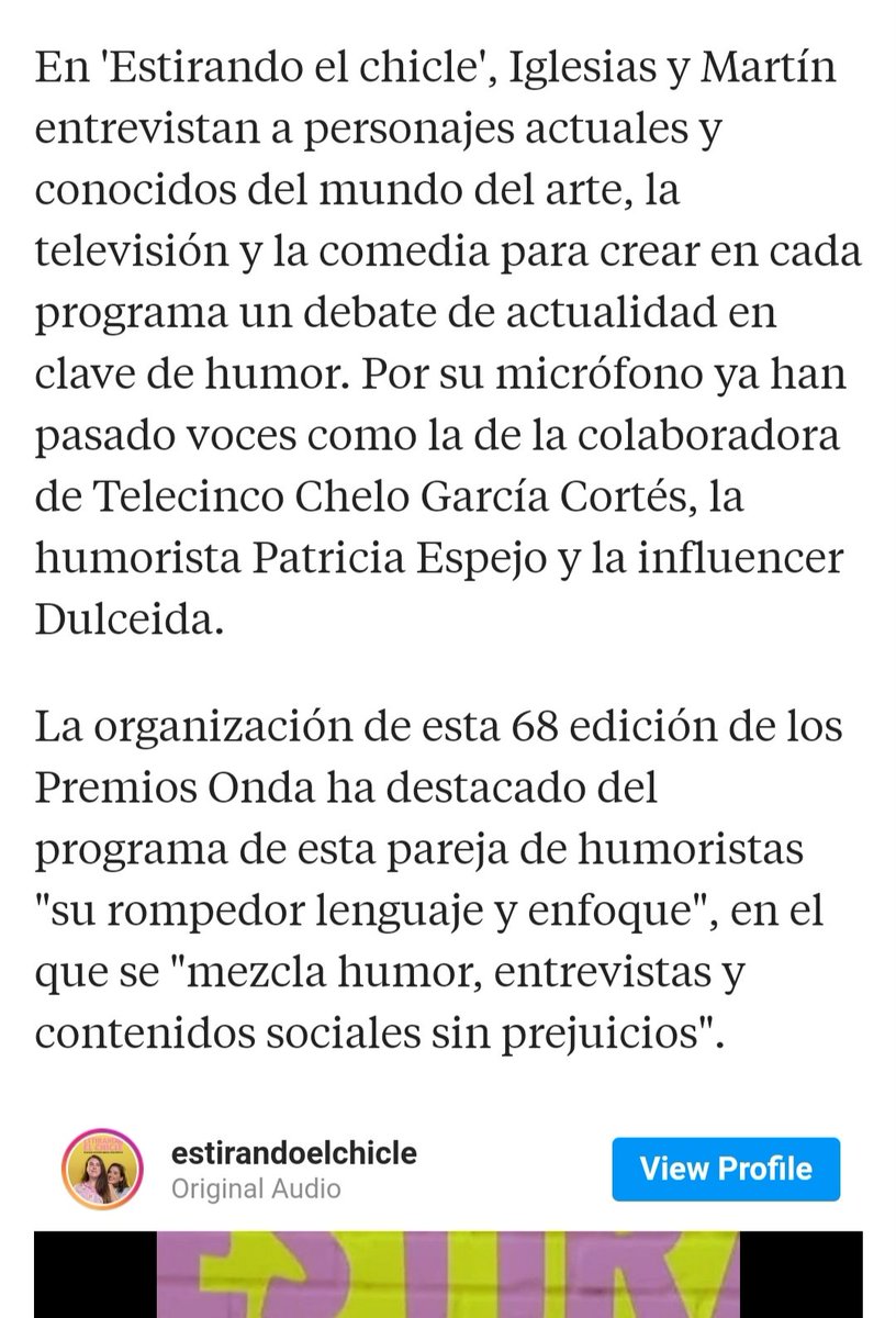 Estirando el chicle tweet media