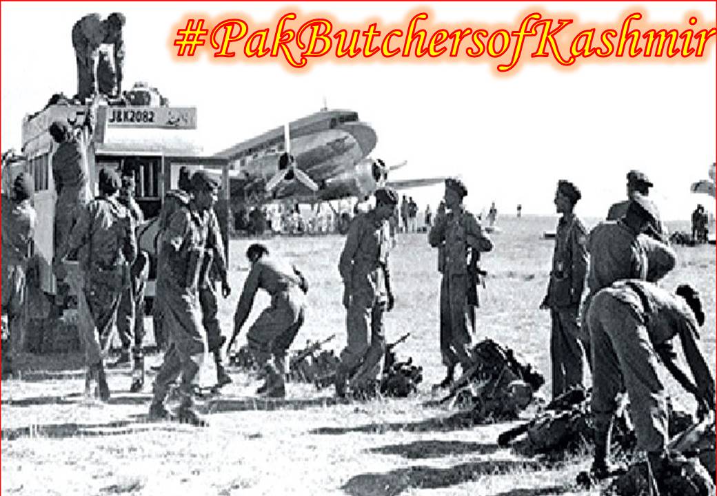 Meherabid89's tweet photo. #PakButchersofKashmir #22OctoberBlackDay #SavioursofKashmir1947 https://t.co/nN2FaB03o8