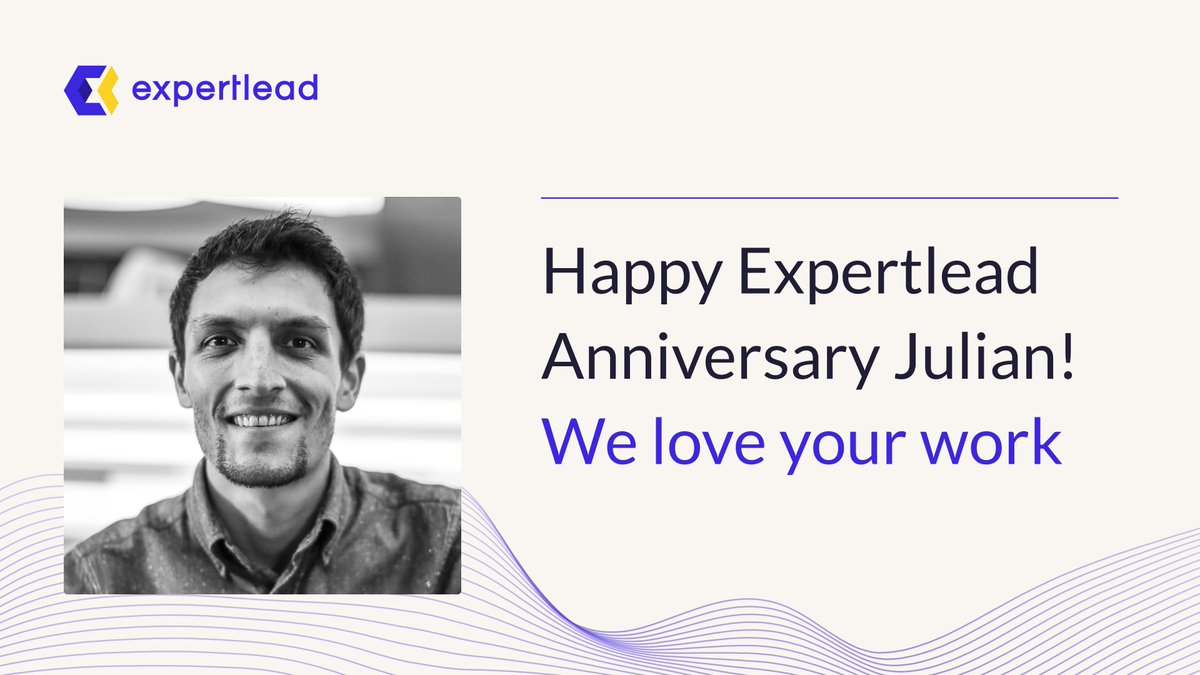 With so many awesome milestones over the last 3 years, the impact of Julian's hard work can be seen throughout Expertlead! Thank you Julian from all your fellow Expertleaders! 

#lifeatexpertlead #expertlead #workanniversary #celebratingsuccess