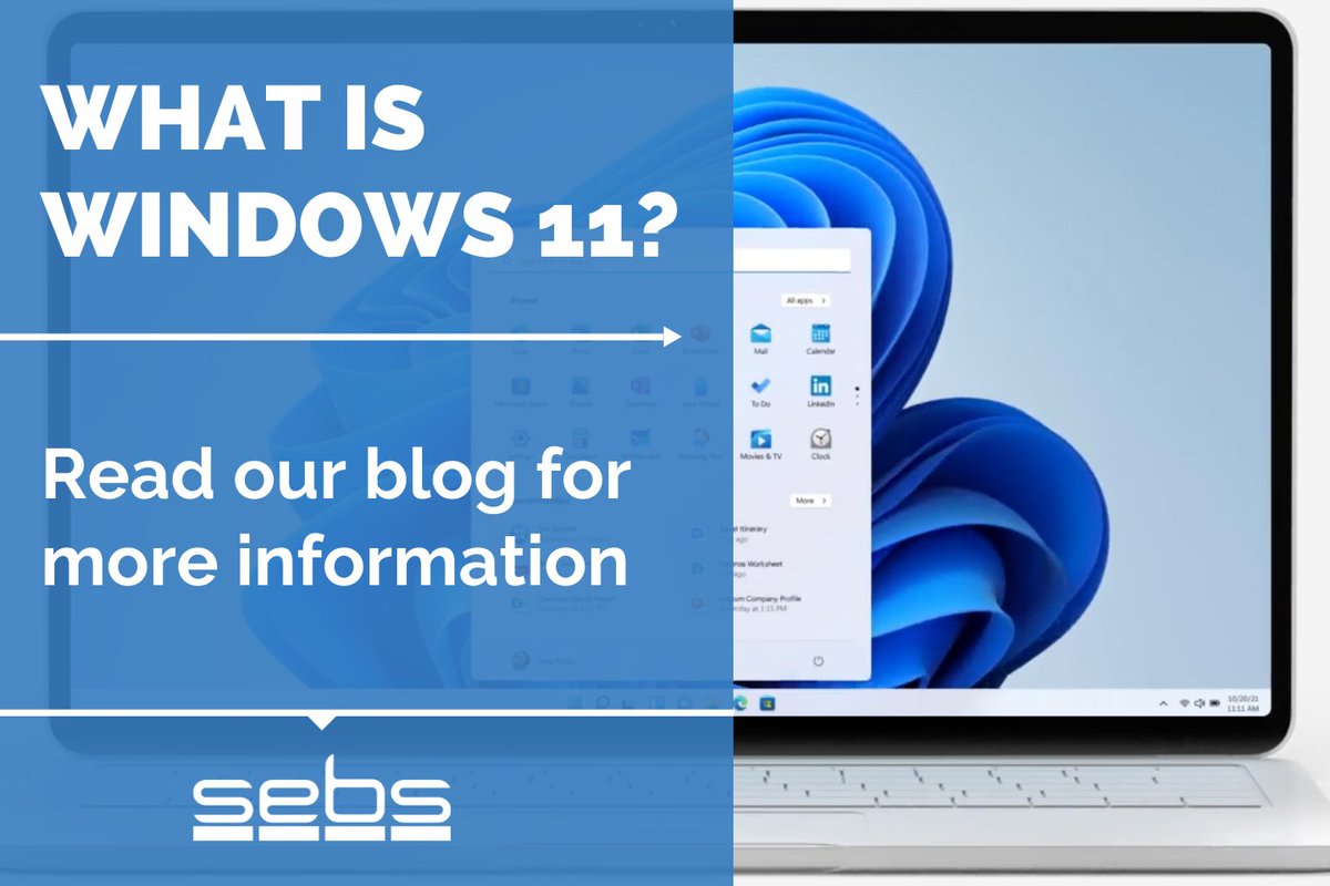 What is Windows 11?

Windows 11 is the next iteration of the Windows operating system, first unveiled at the end of June. 

Read more here: bit.ly/3BeUHD8