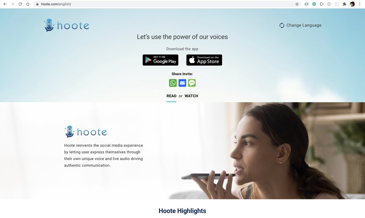 getmohanraj95's tweet image. Tried downloading @HooteOfficial. It&apos;s redirecting to the wrong link.