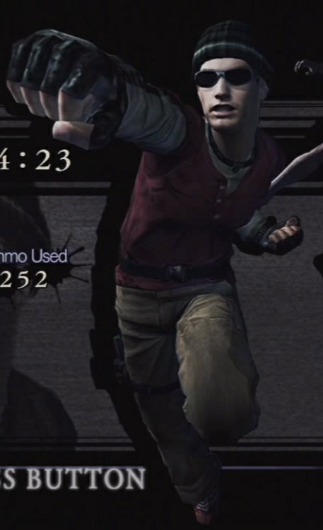 JillJVF96's tweet photo. #ChrisRedfield's alternative outfit in #RERemake is based to Brad Pitt one in "The Mexican" movie.
This costume is unlockable in #RERebirth(original remake version)unlike BSAA uniform which is,obviously,available only for #REHDR

#ResidentEvil #REBHFun #REBH25th #バイオハザード https://t.co/71qRzHTDTO