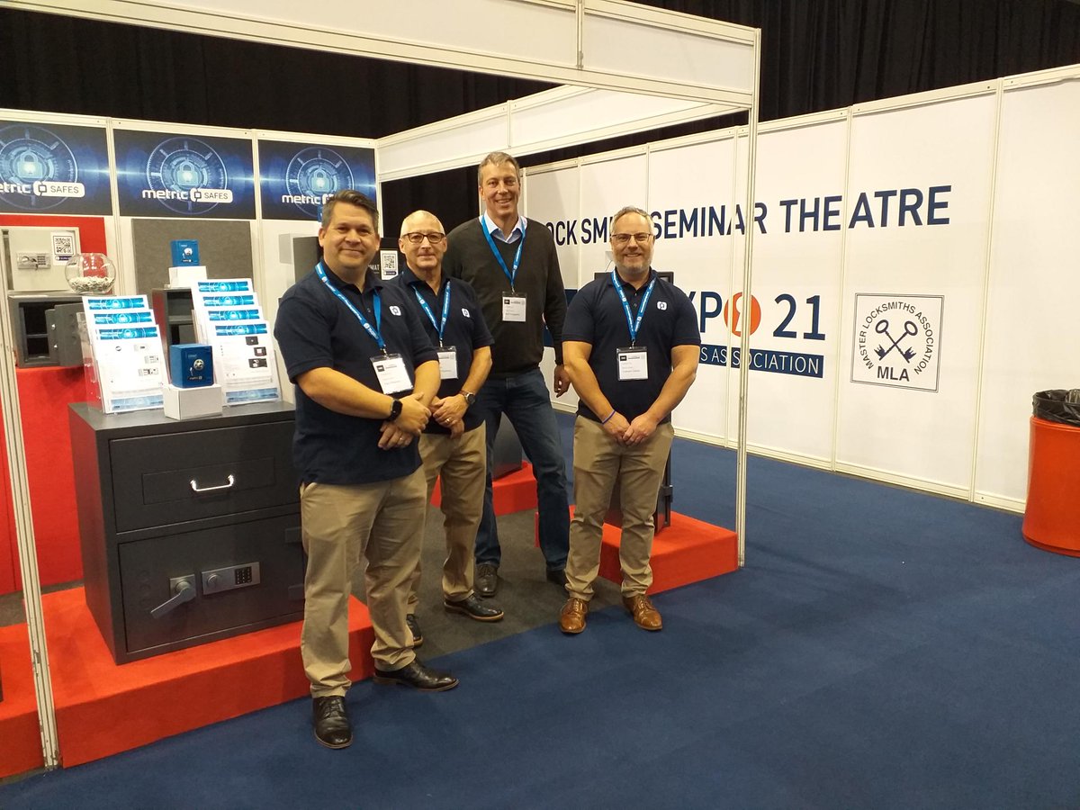 The MLA Telford has opened its doors and our team are here waiting to show you the latest in high-security safes. Visit us on stand H2.44 #security #MLAExpo