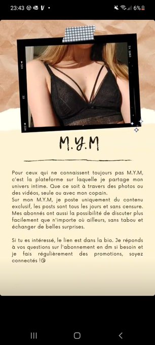 Alors maintenant tu sais tout ! Tu n'as plus qu'a cliquer sur le lien en bio et me rejoindre sur MYM<a href="/tag/mym"class="tags"><span>#mym</span></a><a href="/tag/mymfans"class="tags"><span>#mymfans</span></a><a href="/tag/sexetep"class="tags"><span>#sexetep</span></a><a href="/tag/promomym"class="tags"><span>#promomym</span></a><a href="/tag/hugonthepil"class="tags"><span>#hugonthepil</span></a>