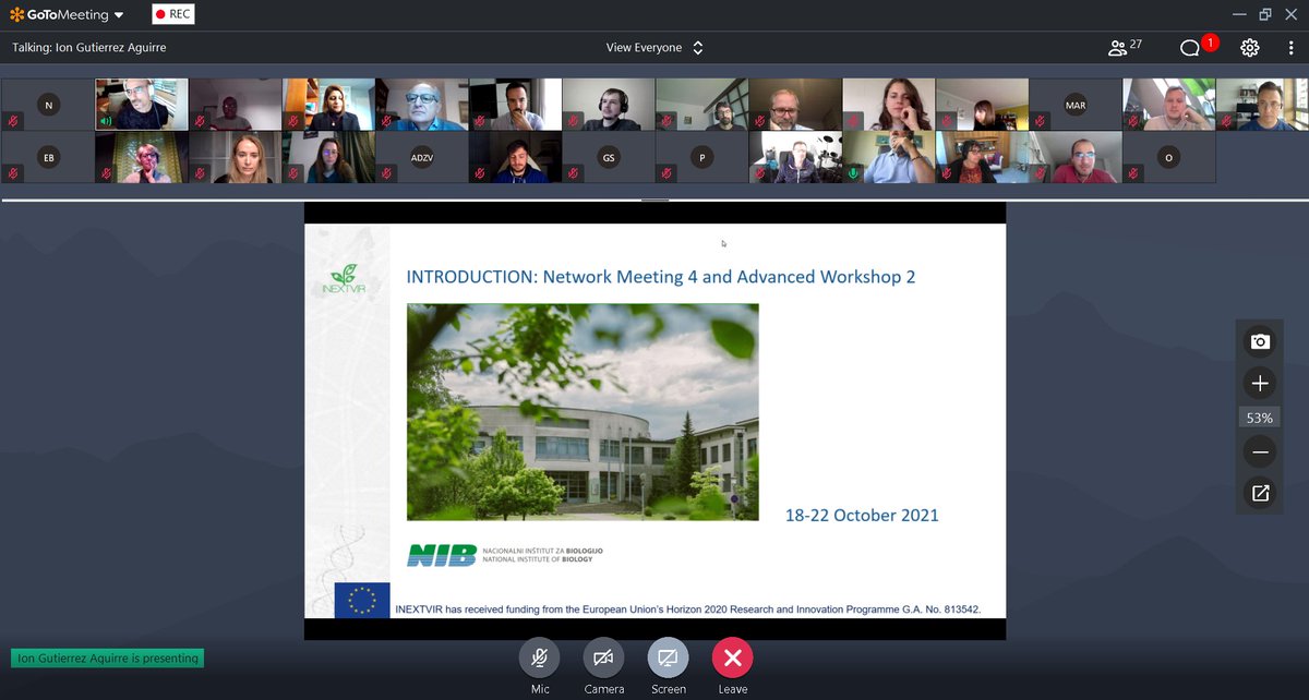 inextvir's tweet photo. Last day of our Network Meeting 4 and Advanced Workshop 2. Many thanks to @MachaNikolski and her team in Bordeaux for the organization. Great time to see all the progress our ESRs are doing! Very interesting results and articles coming soon 👀 https://t.co/mVPA3HlsPQ