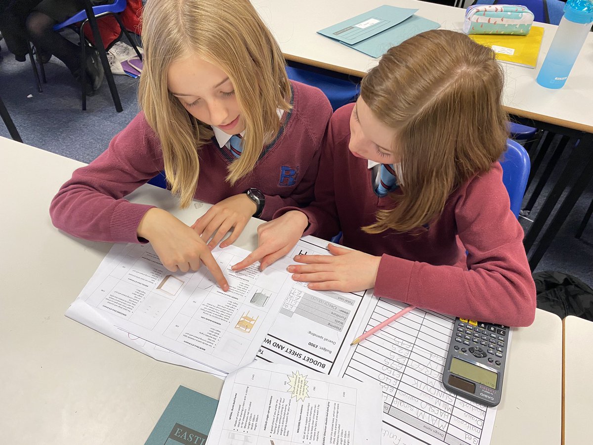 MathsMrsJohn1's tweet image. So pleased to see year 7 enjoying our new @Radyr_Maths #curriculumforwales scheme of learning. We finished the first half term with a “design your perfect bedroom” project after learning and practising skills with money, area and perimeter, measurements and scales. #makemathsfun