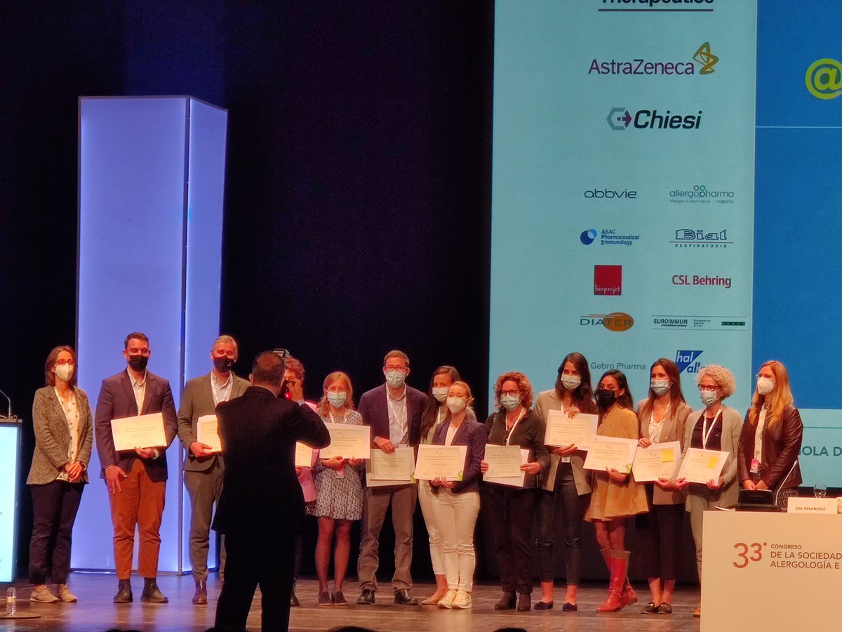 Enhorabueno a tod@s los premiados Ayudas Fundación #SEAIC2021 <a href="/DrEmilioSolano/">Emilio Solano Solares</a> <a href="/t_dordal/">Teresa Dordal</a> @marquesia77