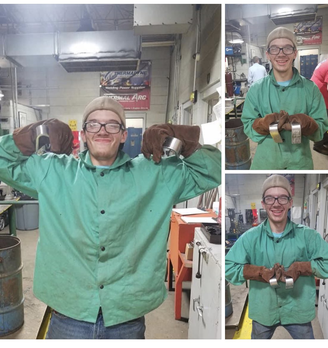 KelliStumbo33's tweet photo. @TCATKnoxville evening welding program flexing some muscle showing off their Bend Test! #TCATProud #TCATtrained @CollegeSystemTN @BrandonHudson07 @BoydHestand @noahduncan2 @GlennJacobsTN @ACChamberTN @knoxchamber https://t.co/XTgCLMZ32S