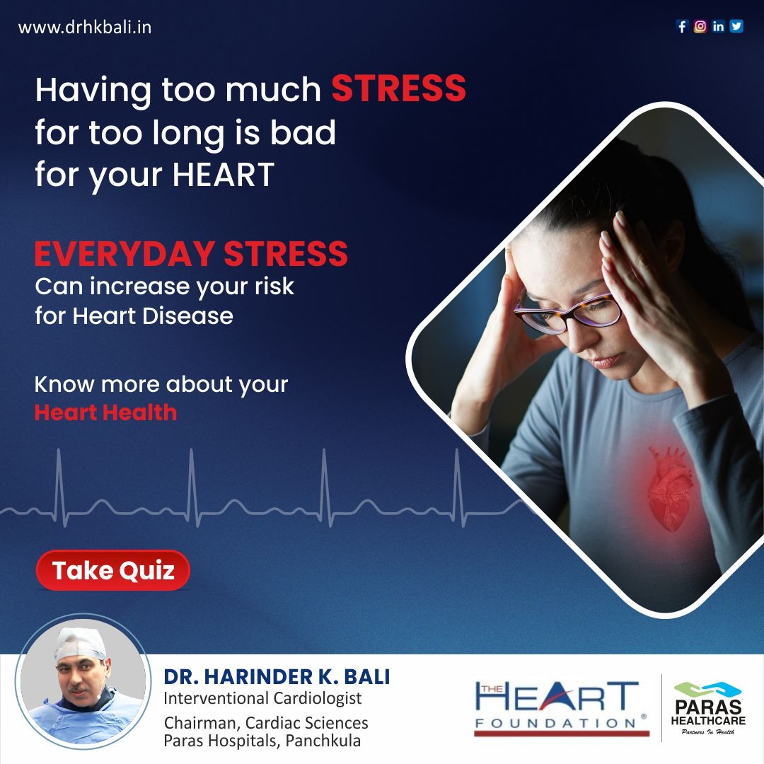 DrHKBali1's tweet photo. Having too much stress, for too long, is bad for your heart.

If you're often stressed, and you don't have good ways to manage it, you are more likely to have heart disease, 

What's your heart score?
Take a free quiz to find out.
https://t.co/15Y9J8VHJr https://t.co/FnRINOSxb5