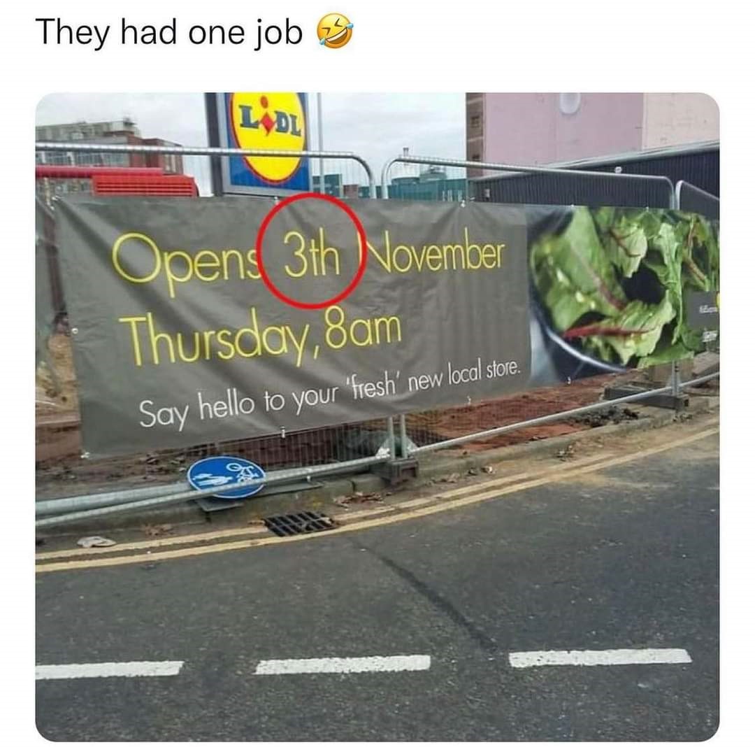 Proofread your work, always😅