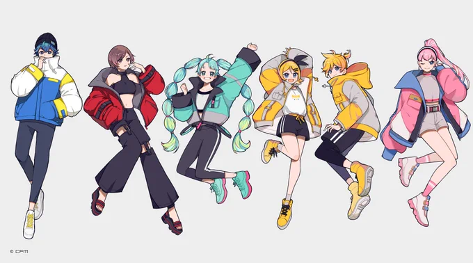 【お知らせ】
ムービック様より発売のピアプロキャラクターズのグッズイラストを描かせて頂きました。スポーティーをテーマにしたミク達です。本日から開催の「マジカルミライ2021 in OSAKA」会場にて先行発売されておりますので何卒宜しくお願い致します🌟
詳細: https://t.co/lhZ6AplgLa 