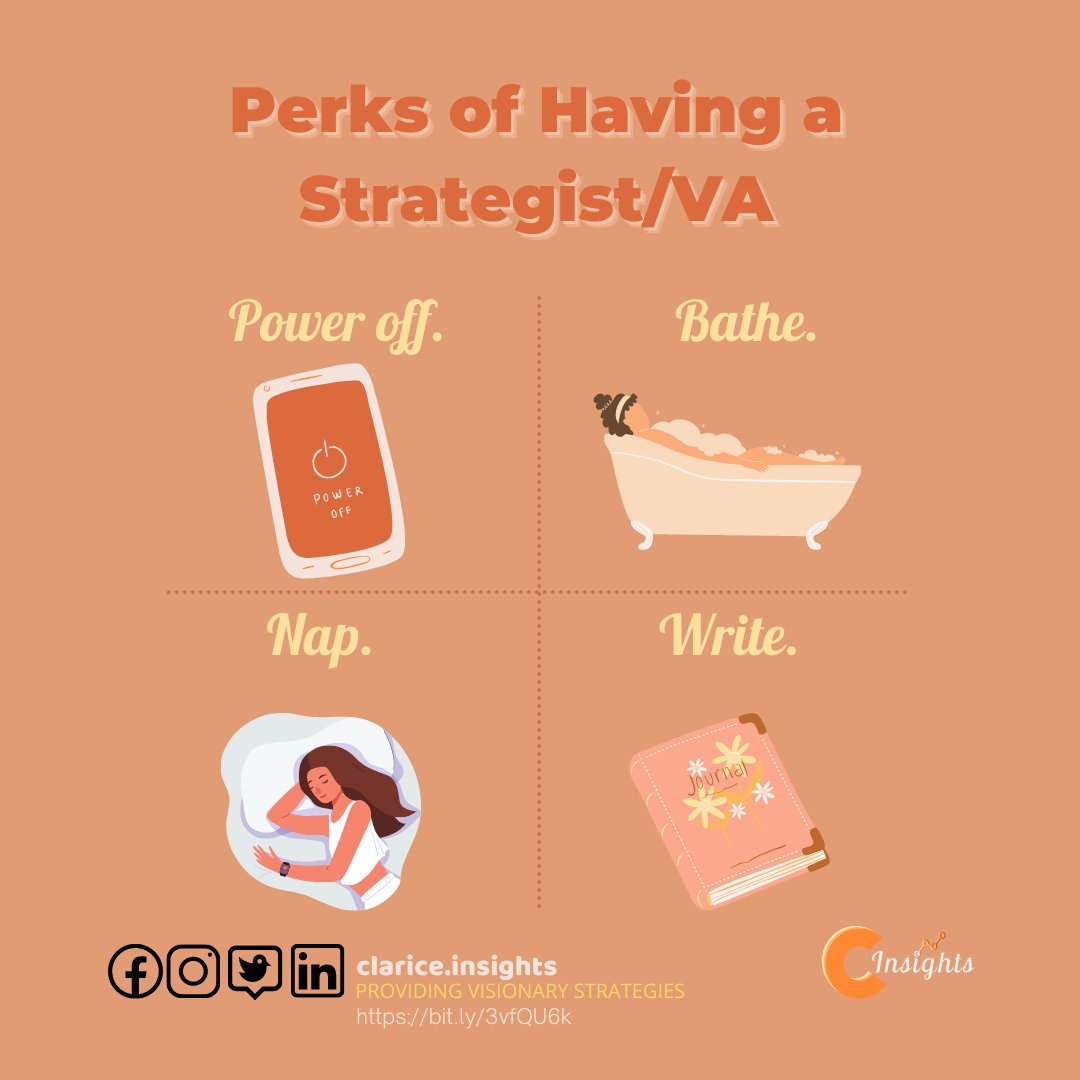 clariceinsights's tweet photo. 𝐃𝐢𝐝 𝐲𝐨𝐮 𝐤𝐧𝐨𝐰 𝐭𝐡𝐚𝐭 𝐲𝐨𝐮𝐫 𝐛𝐮𝐬𝐢𝐧𝐞𝐬𝐬 𝐜𝐚𝐧 𝐬𝐭𝐢𝐥𝐥 𝐎𝐏𝐄𝐑𝐀𝐓𝐄 𝐒𝐔𝐂𝐂𝐄𝐒𝐒𝐅𝐔𝐋𝐋𝐘?
If you have a Strategist and/or a Virtual Assistant!
I got you! Enjoy a FREE CONSULTATION if you book a call NOW! 👉 https://t.co/WqWQfGIdqA
#cinsights #insights https://t.co/FQ9outiNAB