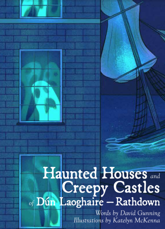 DavidGunne's tweet photo. 'Haunted Houses and Creepy Castles of Dún Laoghaire-Rathdown' is now available to purchase at @dlrLexIcon and @DubrayBooks in Dún Laoghaire, illustrated by @kateillus. Thank you @Lettiemccarthy for launching this morning at Cabinteely House #Halloween https://t.co/fG7AU9ZPCb