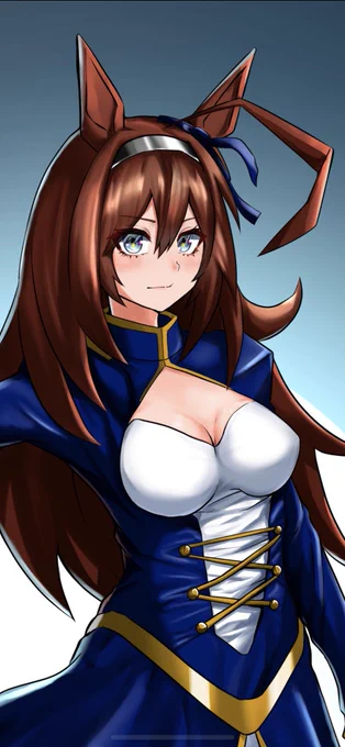 「問います。貴方が私のマスターですか」企画第三弾 ブルボン×セイバー#イラスト #ウマ娘 #fate#ミホノブルボン #セイバー 