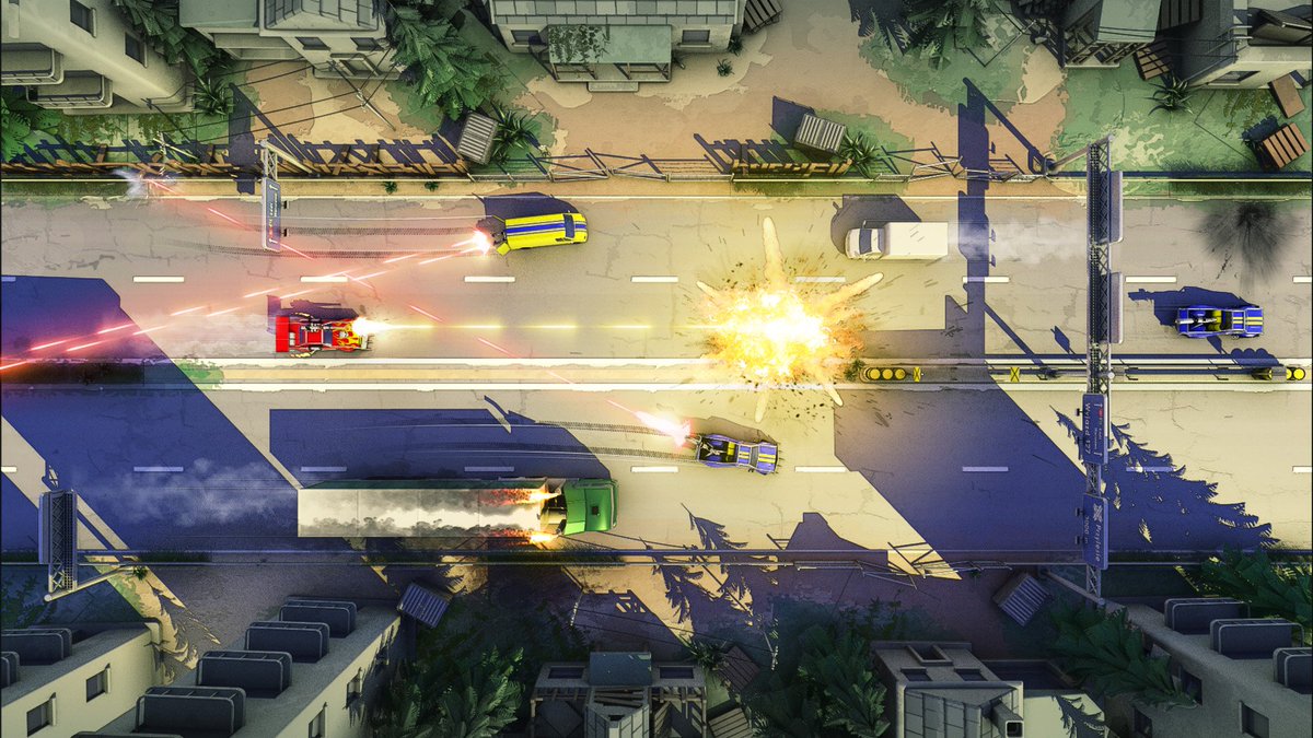 FF shout-out and thanks to The Digi Monsters (<a href="/DigiMonsterBoss/">The Digi Monsters</a>) for their work on Gearshifters. They created the logo, early key art, UI concepts, a whole bunch of upgrade icons, and this nice "target" image (done before any game existed at all)...
#gamedev #indiedev