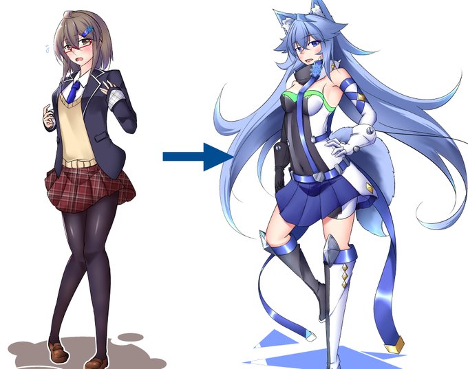 変身ヒロインってええよね……
ってことでのウチの子第三号です
冬道 布由姫(トウドウ フユキ)ちゃん
次のCG集はこの子でいこうかと思います 