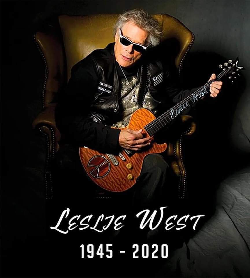 Happy Birthday  Leslie West  October 22, 1945  R. I. P 