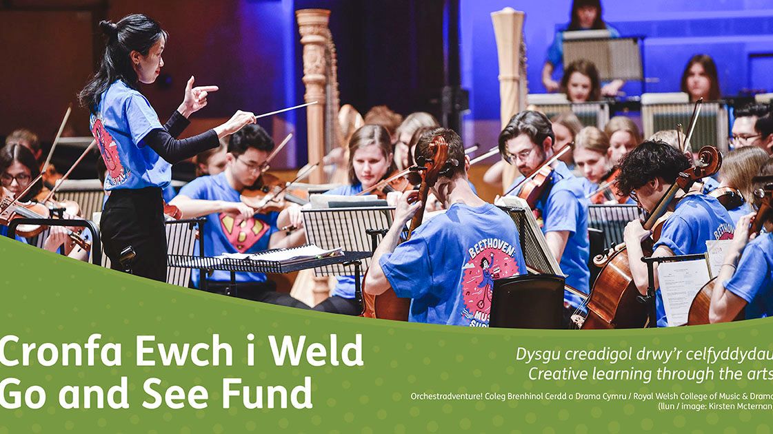 Cyngor Celfyddydau Cymru | Arts Council of Wales (@arts_wales_) on Twitter photo ✨Cronfa Ewch i Weld | Go and See Fund
Mae Ewch i Weld yn cynnig cyllid ar gyfer ymweliadau â phrofiadau celfyddydol a diwylliannol: bit.ly/3C7NaXl
Go and See offers funding for visits to arts & cultural experiences: bit.ly/33v0nZj
<a href="/LottoGoodCauses/">National Lottery Good Causes</a> <a href="/LlC_Addysg/">Llywodraeth Cymru Addysg</a> ✨Cronfa Ewch i Weld | Go and See Fund
Mae Ewch i Weld yn cynnig cyllid ar gyfer ymweliadau â phrofiadau celfyddydol a diwylliannol: bit.ly/3C7NaXl
Go and See offers funding for visits to arts & cultural experiences: bit.ly/33v0nZj
<a href="/LottoGoodCauses/">National Lottery Good Causes</a> <a href="/LlC_Addysg/">Llywodraeth Cymru Addysg</a>