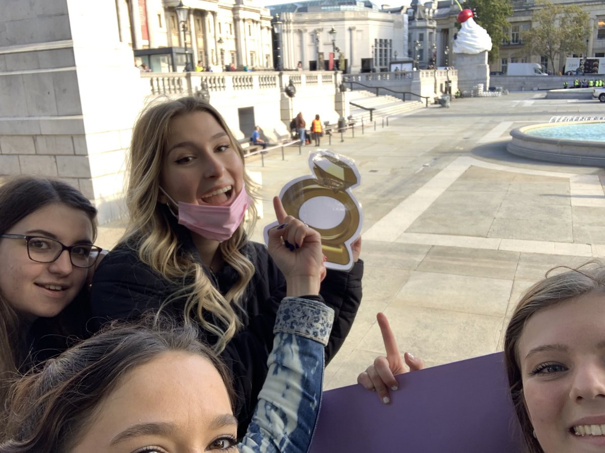 TeamRingRBA13's tweet photo. Couldn’t reach the stairs their closed off but made friends with some strangers #strangerdanger #rbamonopoly2021 #teamring2021 @RBA_Sixth https://t.co/aTcZDvvnkj