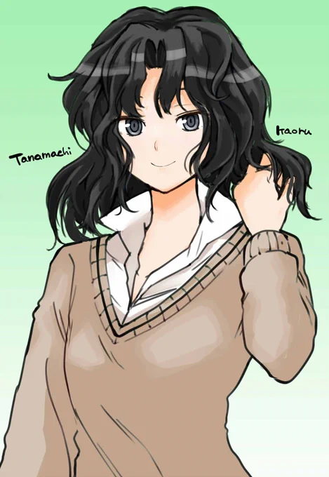 せっかくなので少し手直しして色を塗りました 