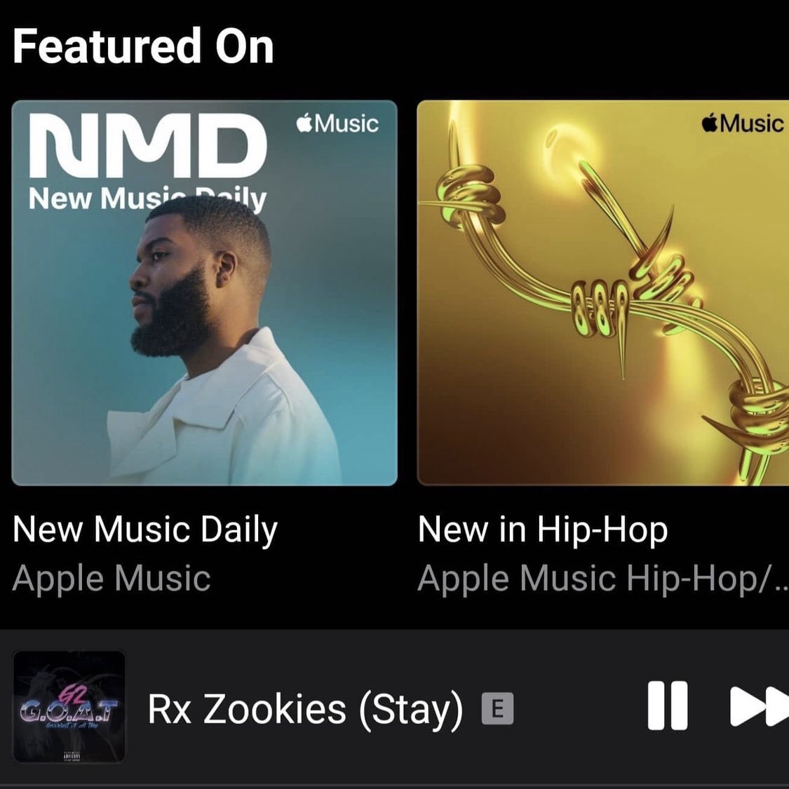 TheGroovyTwo's tweet photo. You can find RX Zookies on these playlists and a few more of your favorites!!! πππ #G2World #GOAT #NP
https://t.co/LkNFtEsL0F https://t.co/glIioMuwum