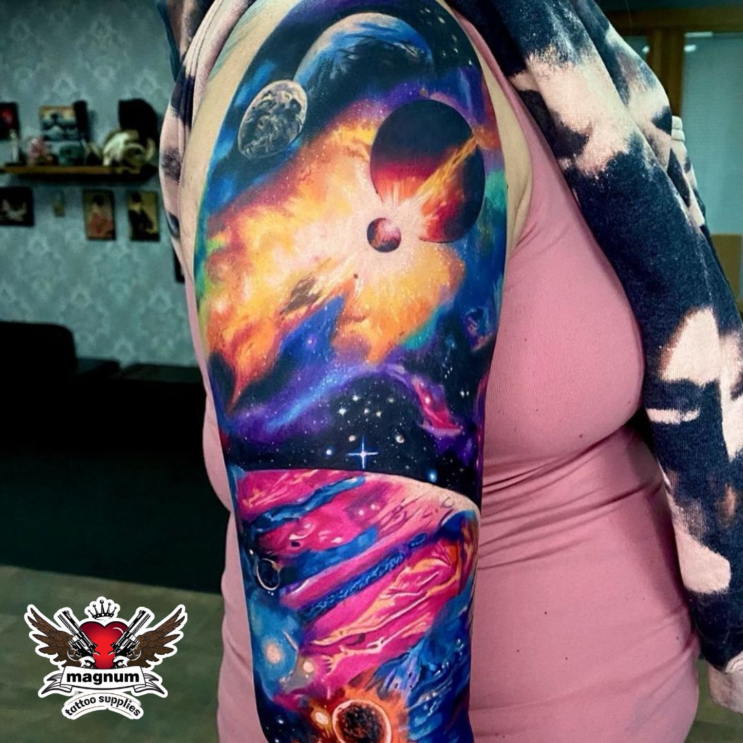 220 Amazing Galaxy Tattoo Designs with Meanings For Men and Women 2023   TattoosBoyGirl