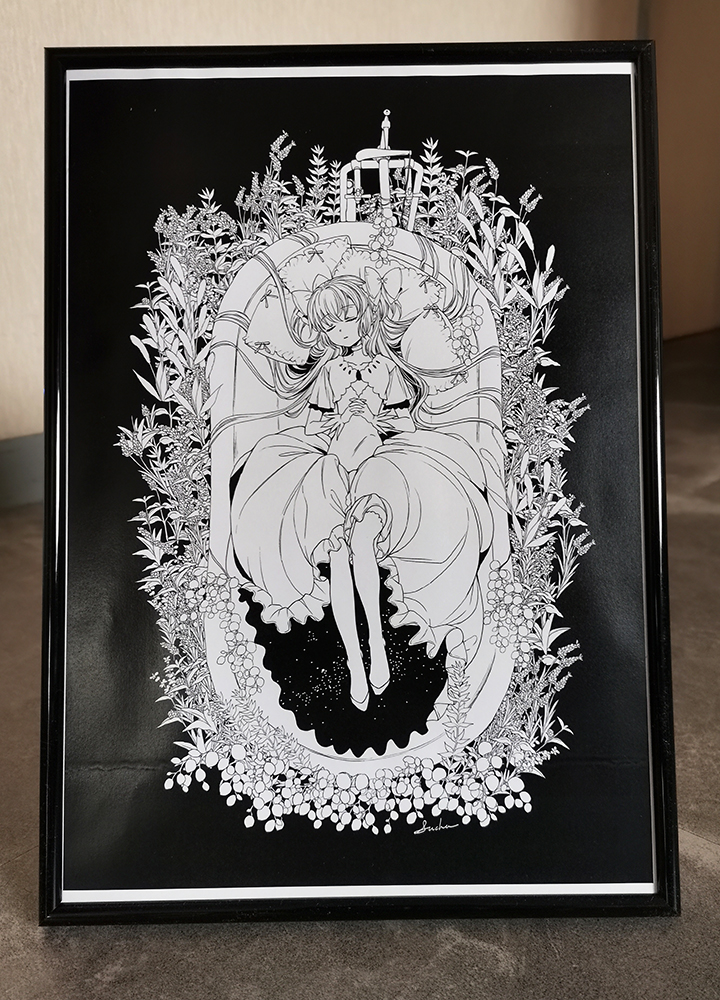 プリレコでペーパーにしようと思って間に合わなかった女神まどかさんをA4ポスターにしてネップリ登録しました よろしければ!
セブンイレブン/予約番号9DJMCT42、A4 白黒:20円、2021/10/29迄