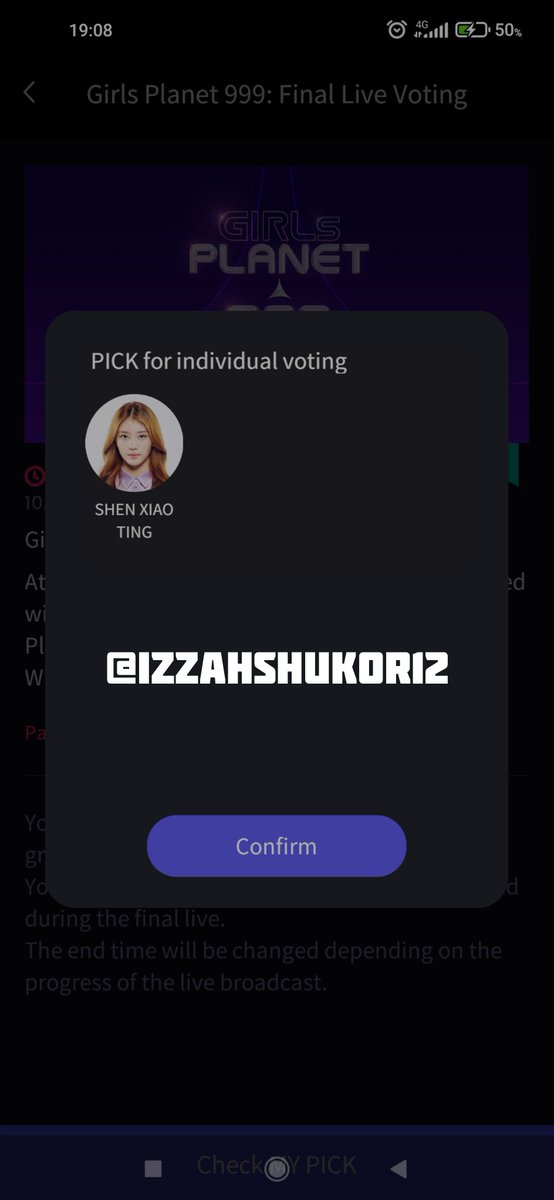 izzahshukor12's tweet photo. Done voting for live vote.. All The Best Xiaoting 🤗 Thank you SXT Fans for Lee Chaeyeon Streaming 🥰

#VoteSXT_StreamLCY https://t.co/5qkmTE01WD