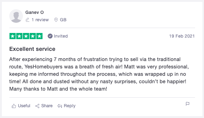 Really proud of this review. Our client was worried the price might change after she accepted the offer because of negative things she’d read about other companies online. 

That’s just not how we run our business though 🙅 #property #reviews