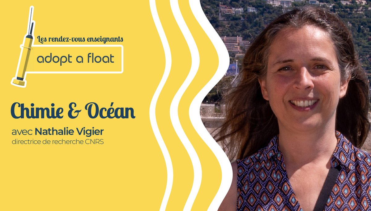 🖥️RDV #visio ouverts à tous les enseignants, participants ou non au programme #AdoptaFloat 
➡️Déjà 2 RDV 2021 programmés !
🗓️À venir, Me 24 Nov - 15h : Composition chimique de l’#Océan &amp; liens avec le #climat 
👤@NathVigier <a href="/ChocTeamLov/">CHOC LOV</a>
📝Inscrivez-vous : bit.ly/3Gf8cpE